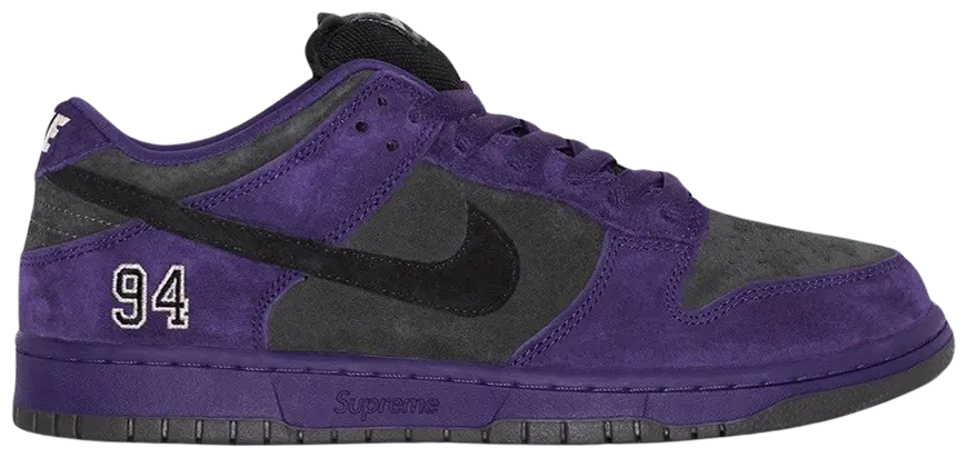 Purple Nike Sb Supreme Shoes Buy Supreme Nike SB Dunk Low 'Ink