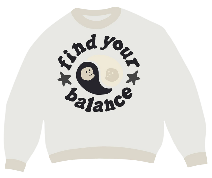 Broken Planet Market Crewneck Find Your Balance