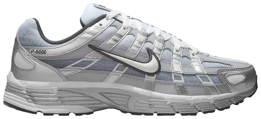 Nike P-6000 Metallic Silver Wolf Grey