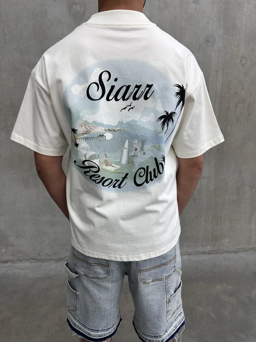 SIARR Resort T Shirt White