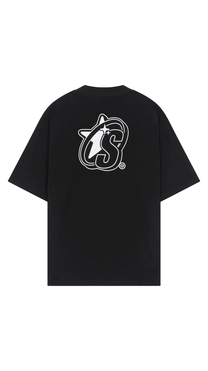 SIARR S Logo T Shirt Black