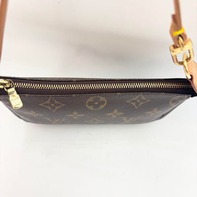 Louis Vuitton Pochette Monogram Canvas Shoulder Bag (Preloved)