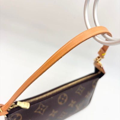 Louis Vuitton Pochette Monogram Canvas Shoulder Bag (Preloved)