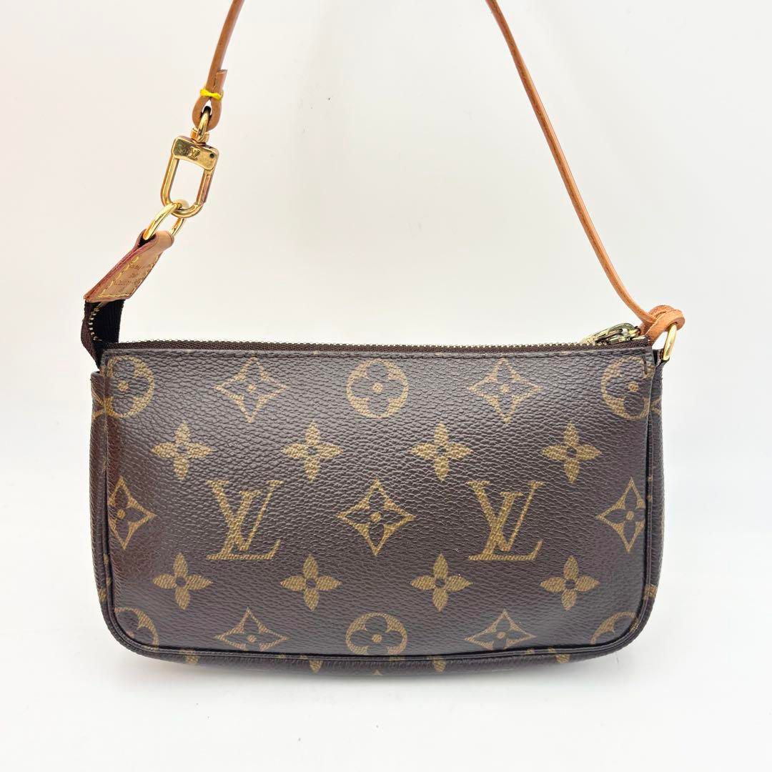 Louis Vuitton Pochette Monogram Canvas Shoulder Bag (Preloved)