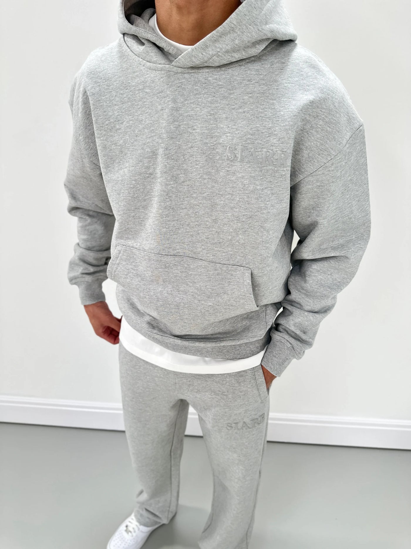 SIARR Puff Hoodie Grey