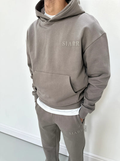 SIARR Puff Hoodie Dark Grey