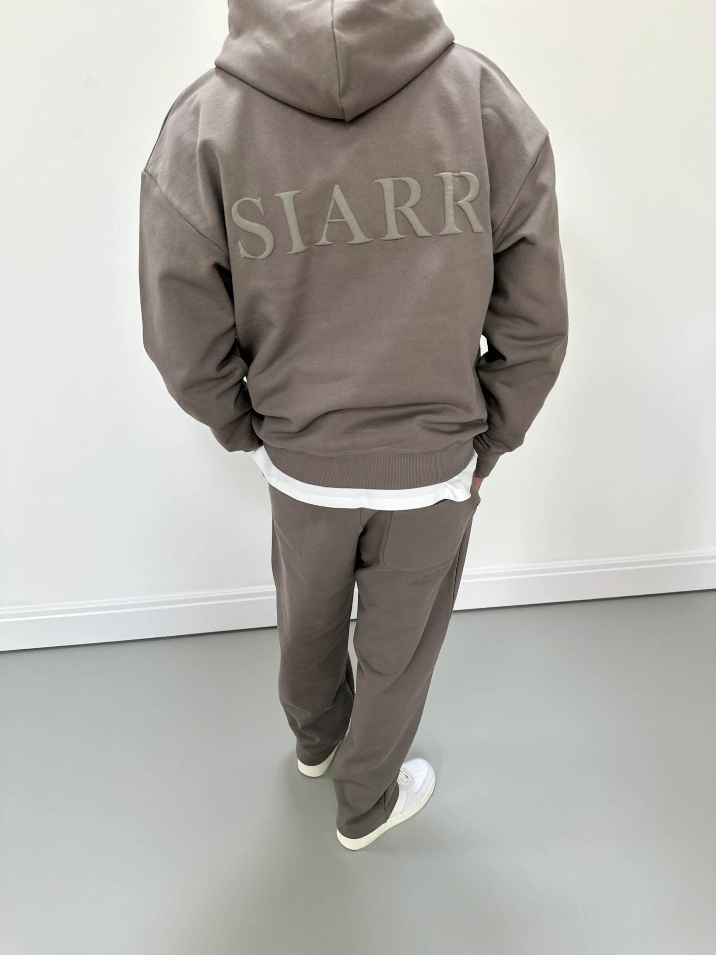 SIARR Puff Hoodie Dark Grey – Flip Supply