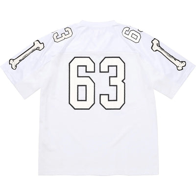 Supreme Football Jersey Bones White