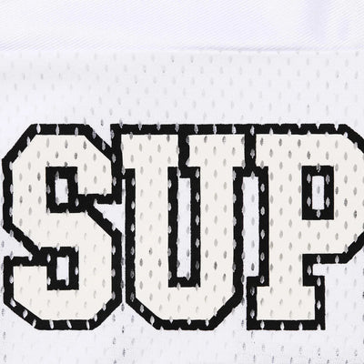 Supreme Football Jersey Bones White