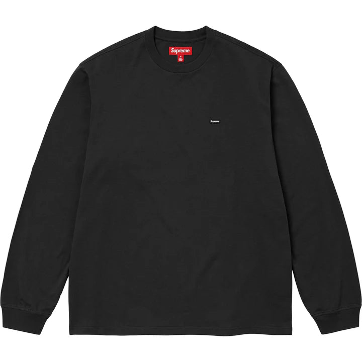 Supreme T Shirt Long Sleeve Small Box Logo Black