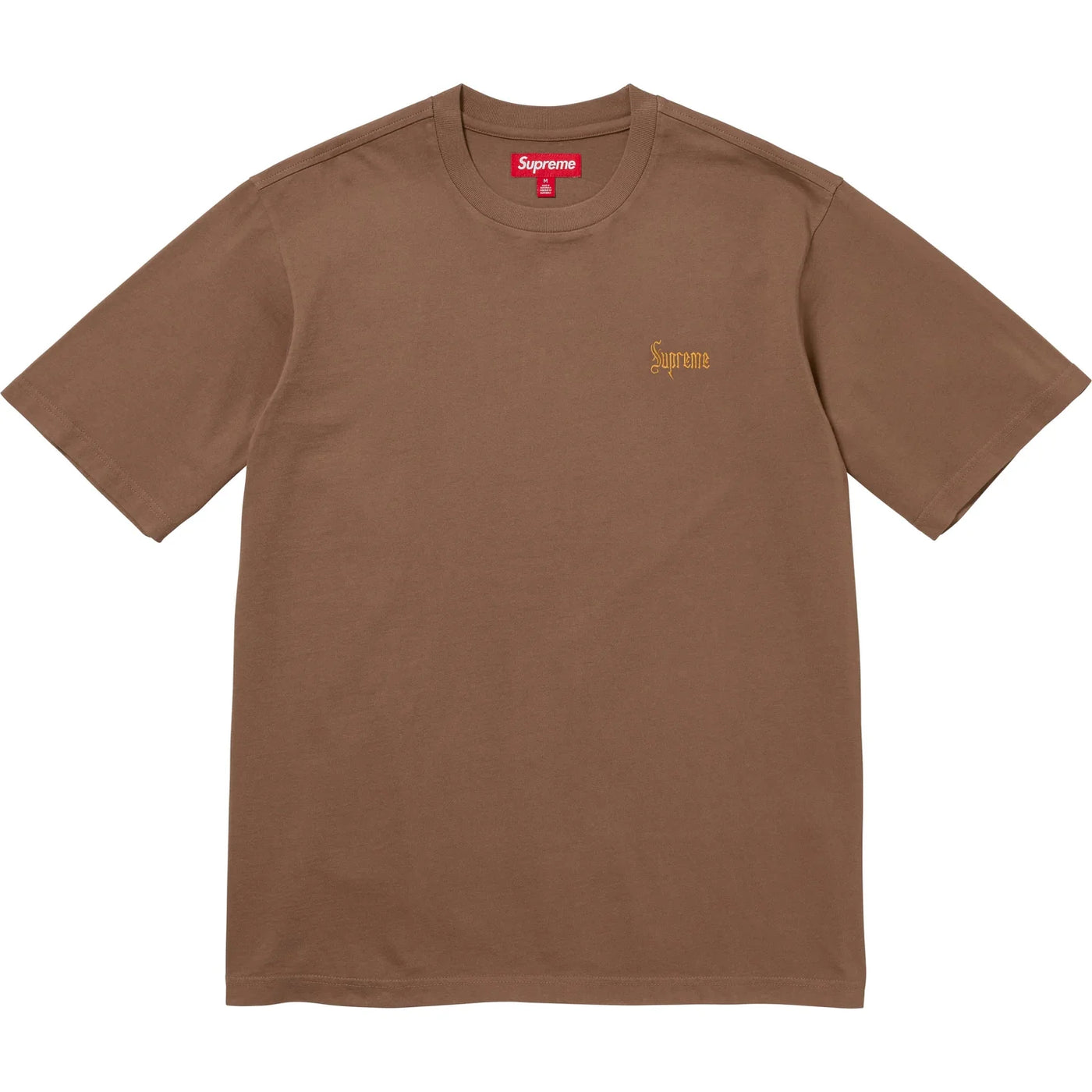 Supreme T Shirt Old English Brown