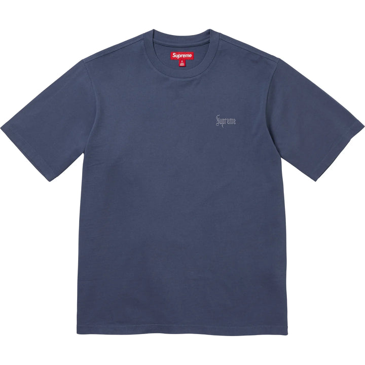 Supreme T Shirt Old English Navy
