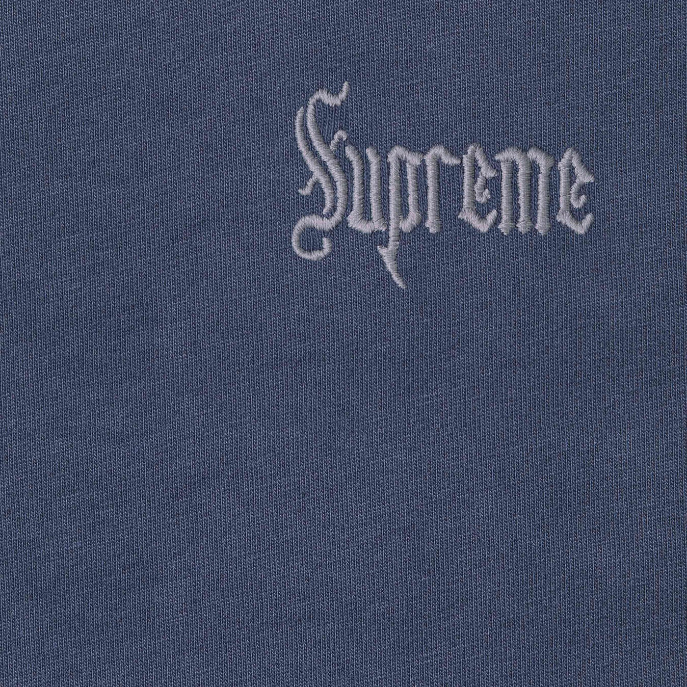 Supreme T Shirt Old English Navy