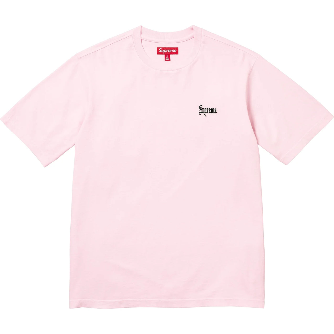 Supreme T Shirt Old English Pink