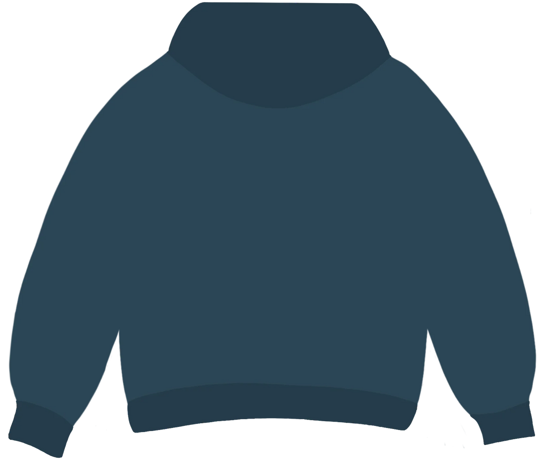 Broken Planet Market Basic Kyanite Blue Hoodie