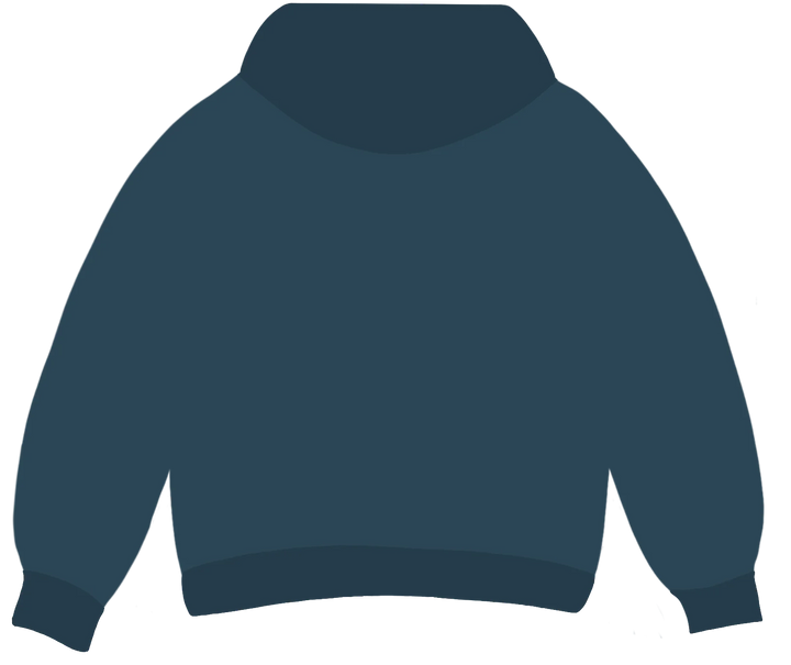 Broken Planet Market Basic Kyanite Blue Hoodie