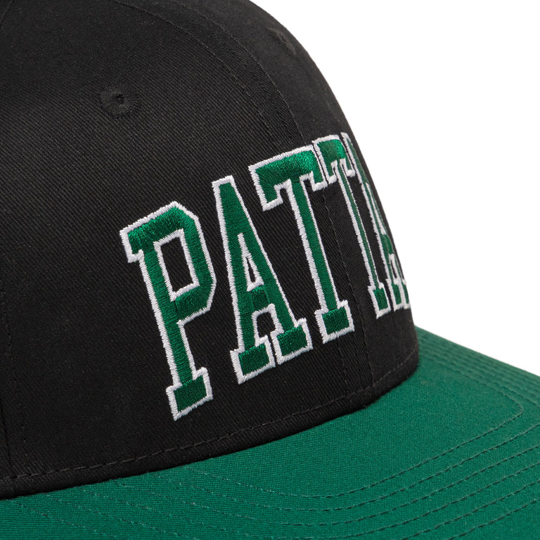 Patta Arc Logo Snapback Cap Black