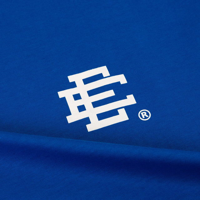 Eric Emanuel Long Sleeve T Shirt Blue/White