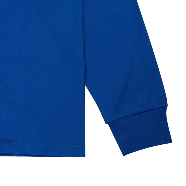 Eric Emanuel Long Sleeve T Shirt Blue/White