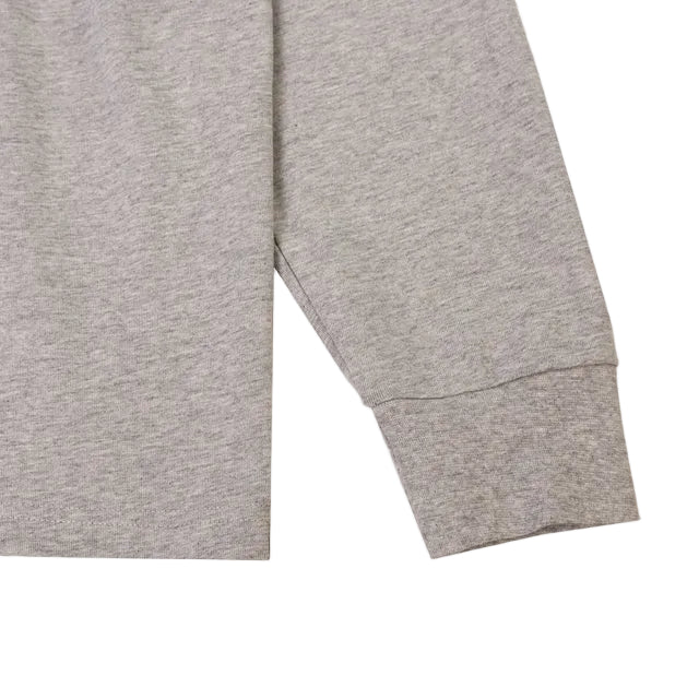 Eric Emanuel Long Sleeve T Shirt Grey/White
