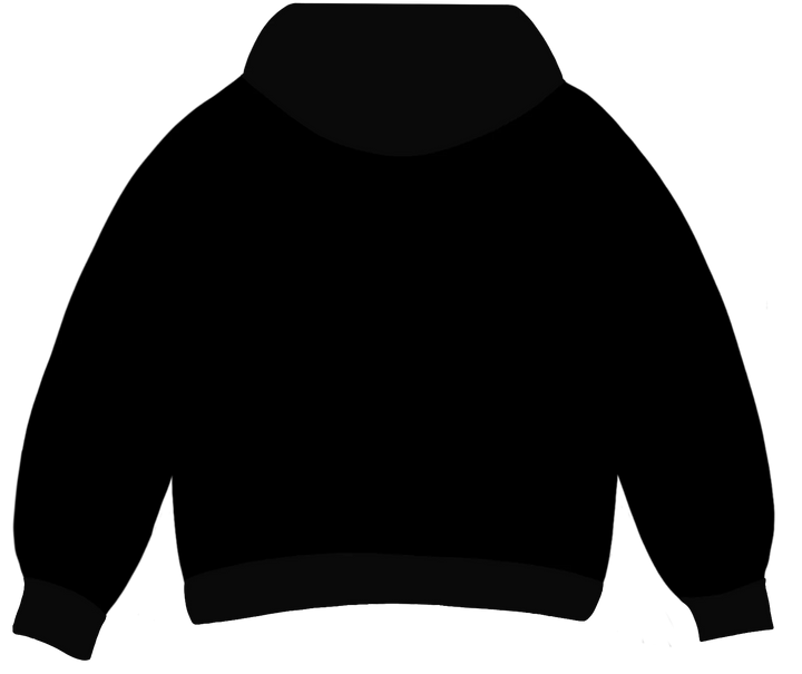 Broken Planet Market Basic Midnight Black Hoodie