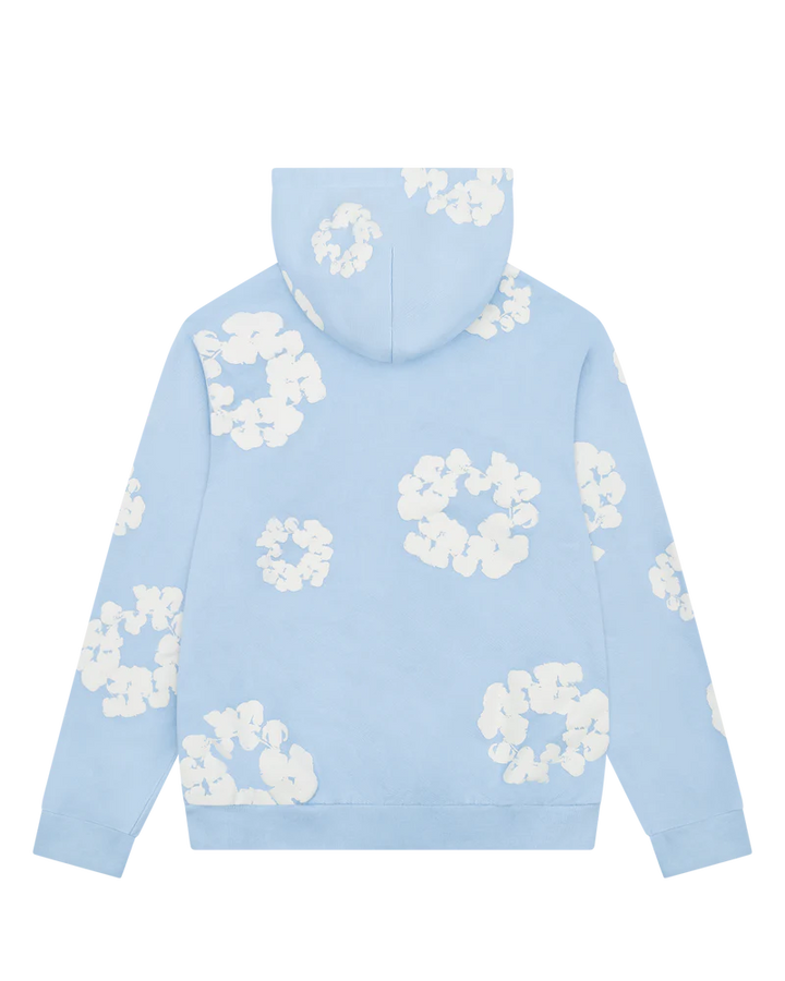 Denim Tears Hoodie Cotton Wreath Powder Blue