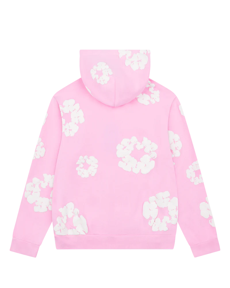 Denim Tears Hoodie Cotton Wreath Powder Pink