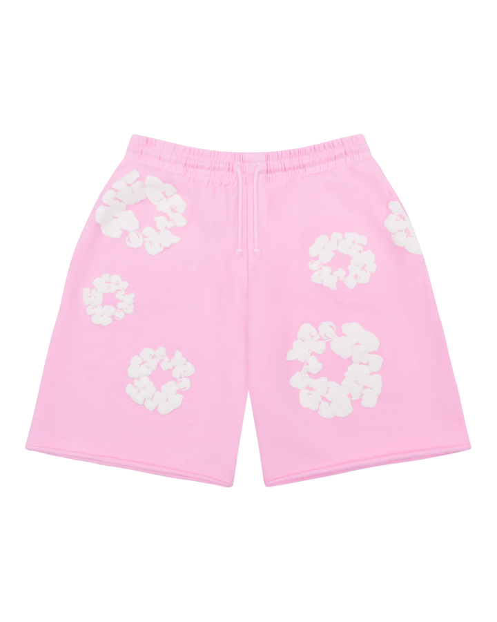 Denim Tears Shorts Cotton Wreath Powder Pink