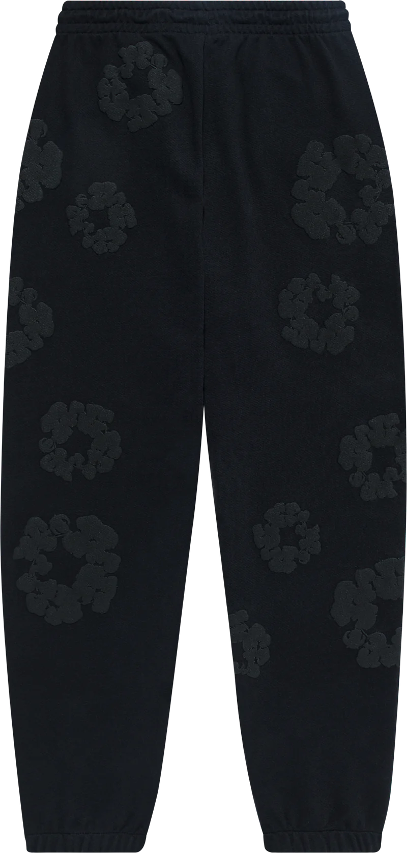 Denim Tears Sweatpants Cotton Wreath Black Monochrome