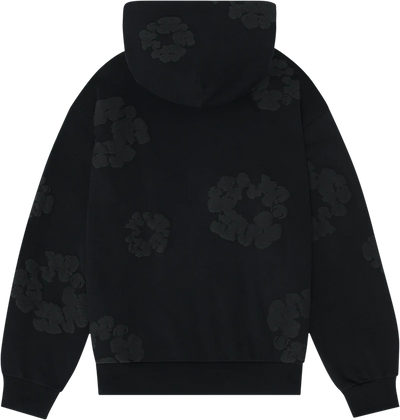 Denim Tears Hoodie Cotton Wreath Mono Black