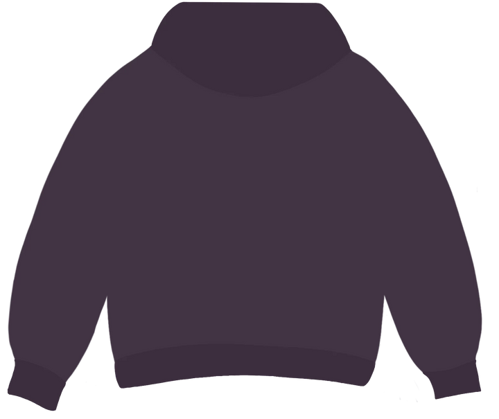 Broken Planet Market Basic Nightshade Purple Hoodie