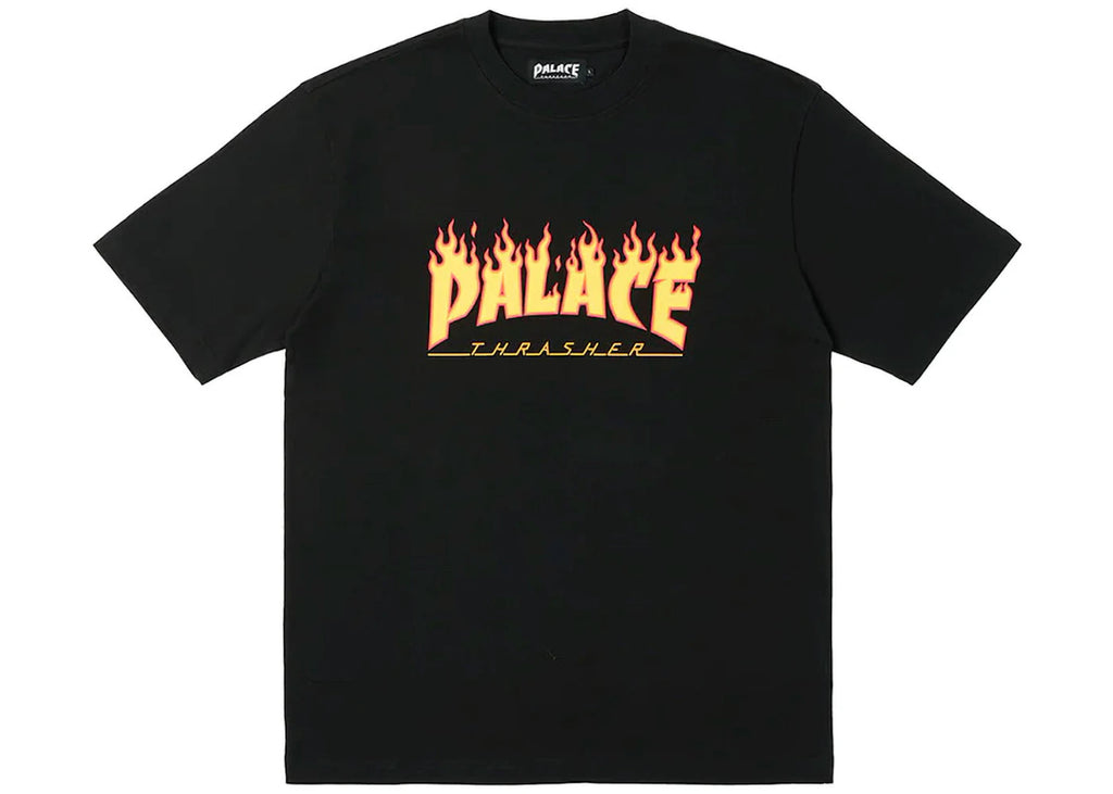 Palace x Thrasher T Shirt Black – Flip Supply