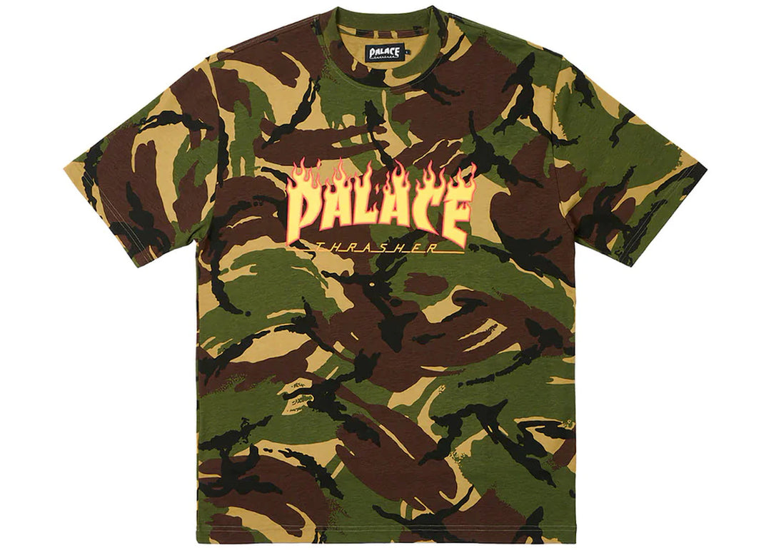 トップス palace mesher top camo Palace x Thrasher T Shirt Camo – Flip Supply