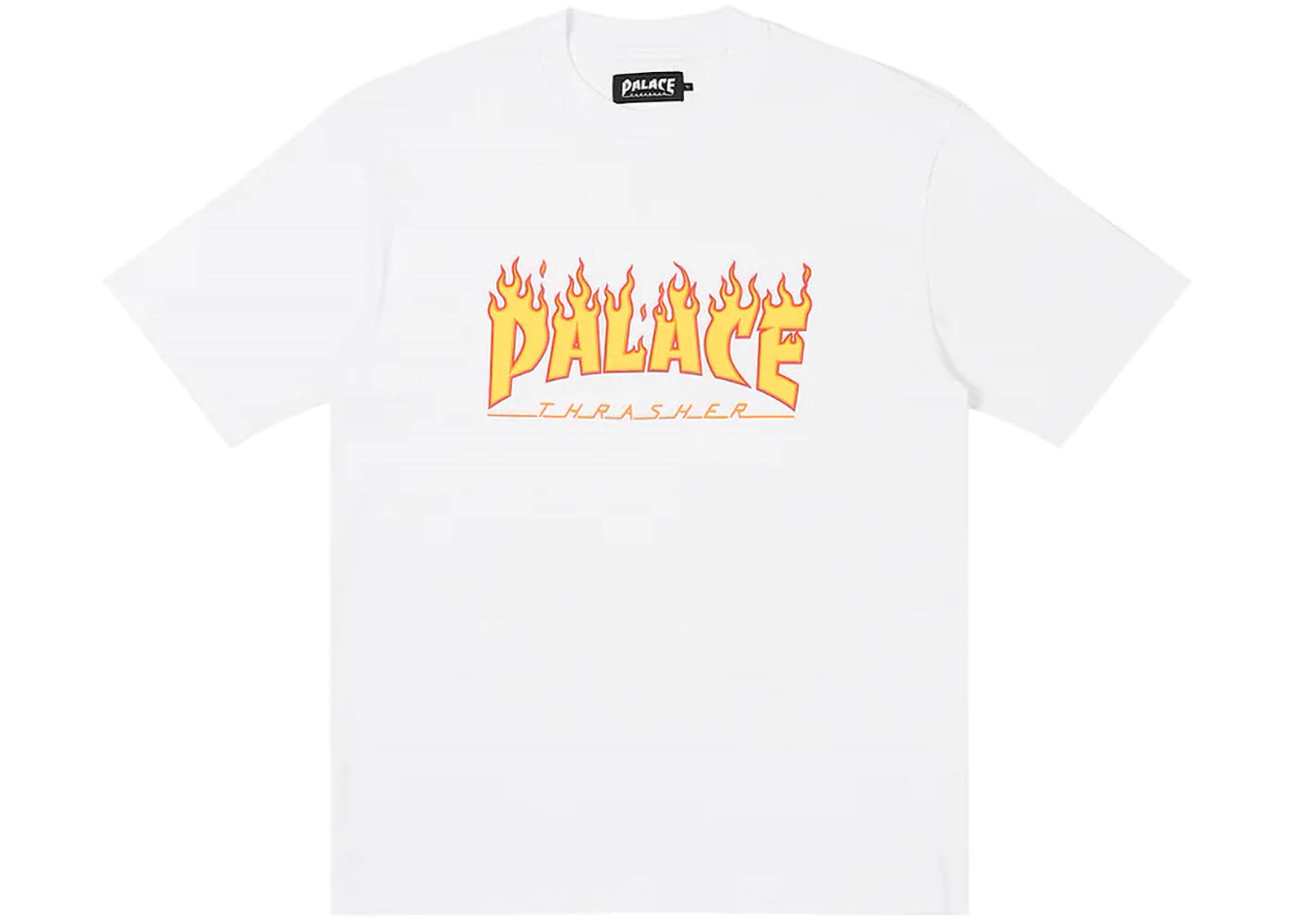 Palace x Thrasher T Shirt White