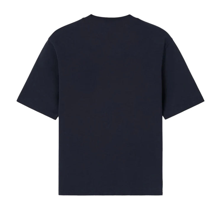 Ami Paris T Shirt Patch Navy Blue