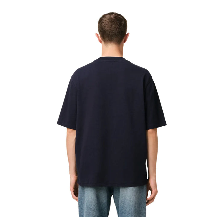 Ami Paris T Shirt Patch Navy Blue