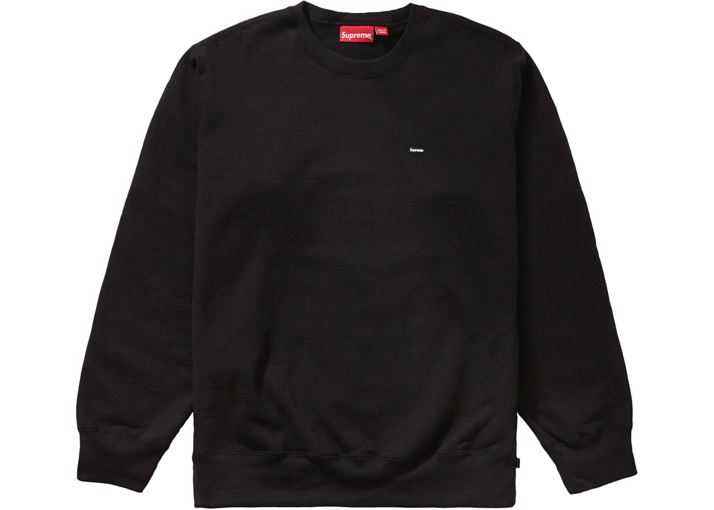 Supreme Box Logo Small Black Sweatshirt