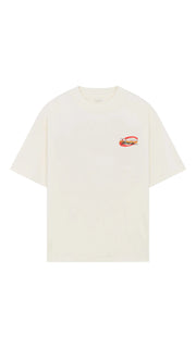 SIARR Racing T Shirt Off White