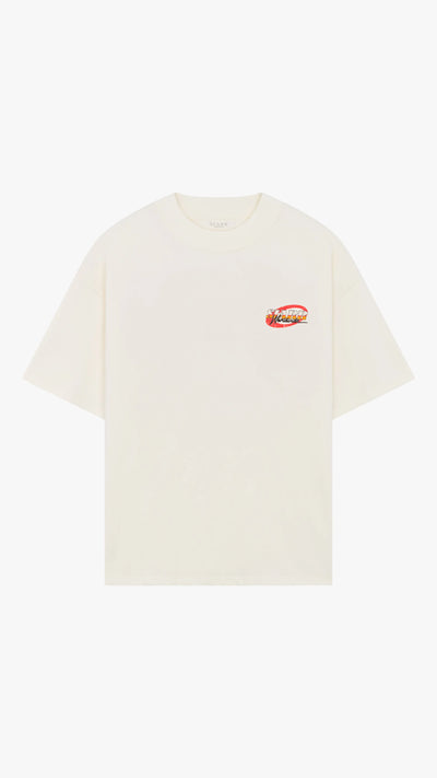 SIARR Racing T Shirt Off White
