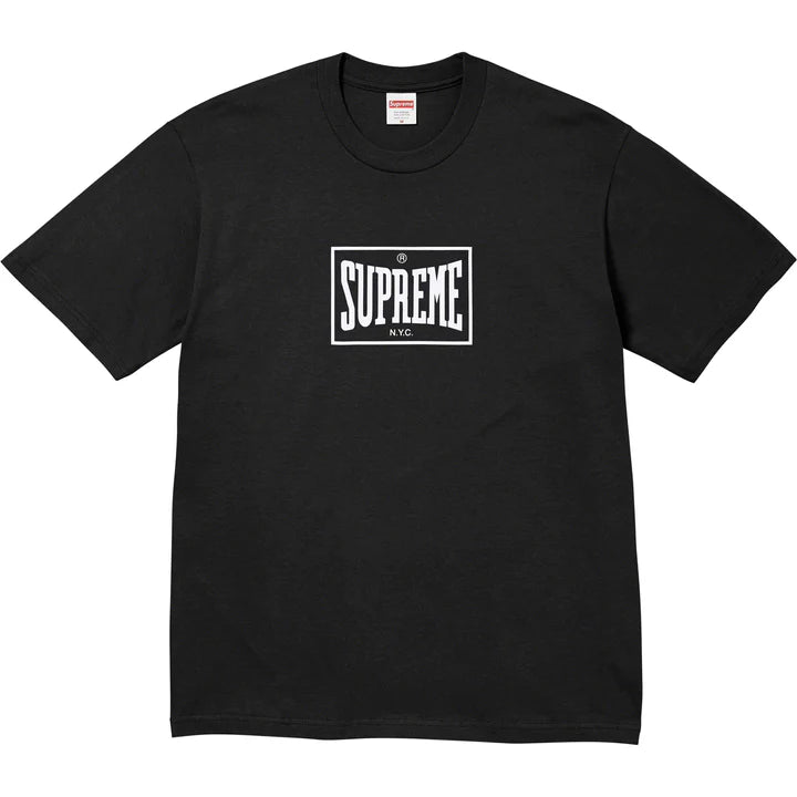 Supreme T Shirt Warm Up Black