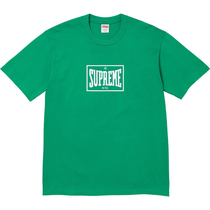 Supreme T Shirt Warm Up Green