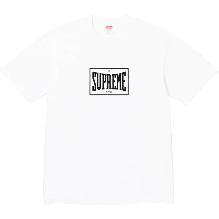 Supreme T Shirt Warm Up White