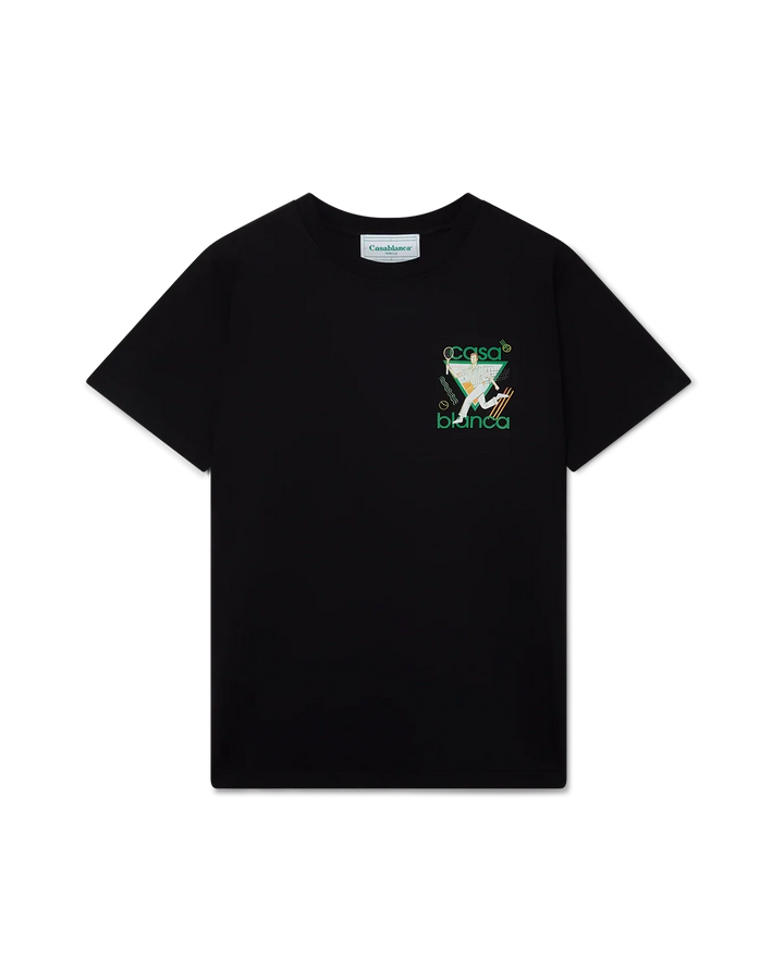 Casablanca T Shirt Le Jeu Black