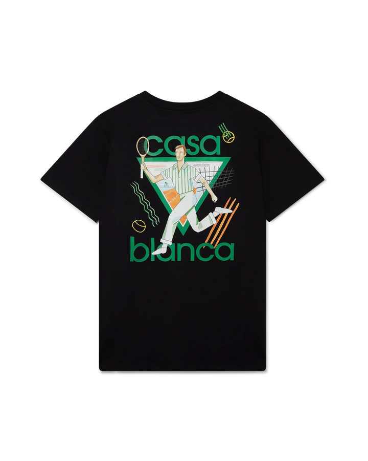 Casablanca T Shirt Le Jeu Black