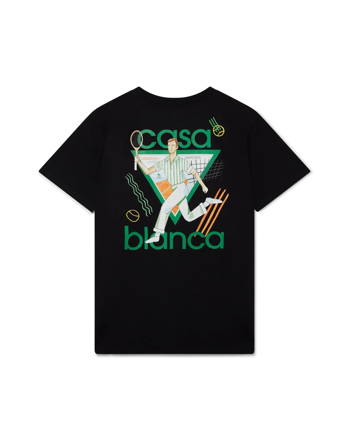 Casablanca T Shirt Le Jeu Black