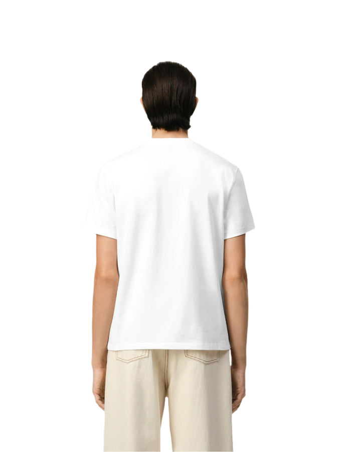 Ami Paris T Shirt Embossed Off White