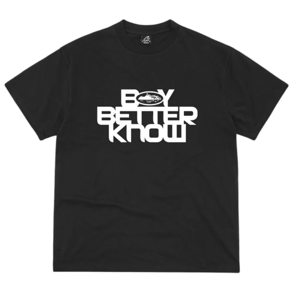 Corteiz x BBK T Shirt Alcatraz Black