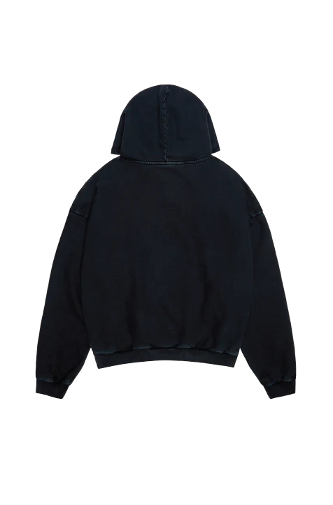 Broken Planet Hoodie Basics Washed Midnight Black