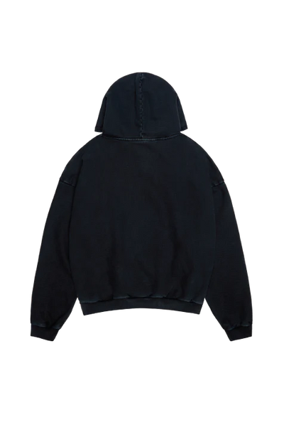 Broken Planet Hoodie Basics Washed Midnight Black