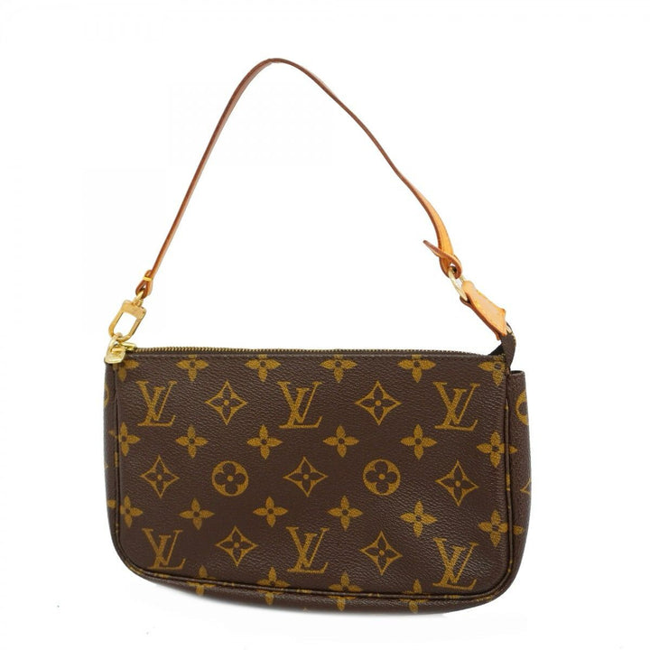 Louis Vuitton Pochette Mini Monogram Canvas Shoulder Bag (Preloved)
